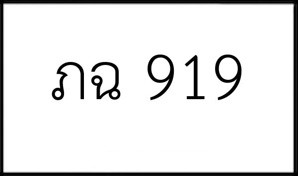 ภฉ 919